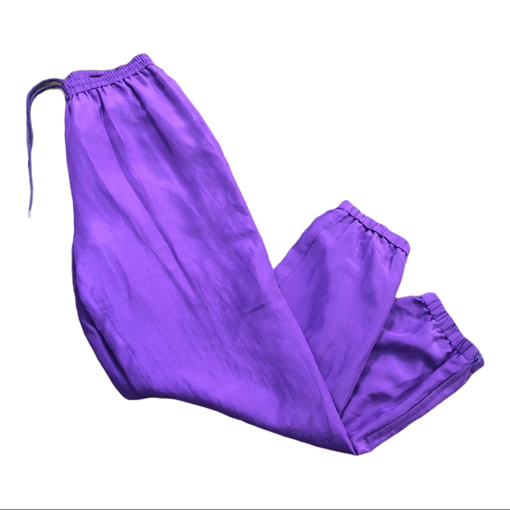 Vintage 80s 90s Bocoo Purple Track Pants Size S